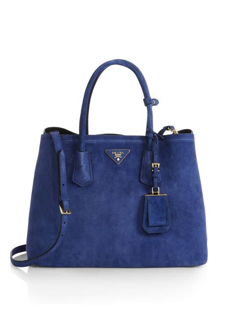 prada blue suede bag|prada chain strap shoulder bags.